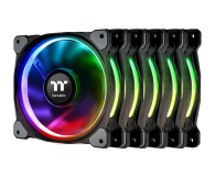 THERMALTAKE Riing 12 RGB Plus TT Premium Edition 5 Pack - 597771 - zdjęcie 1